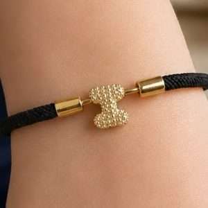 Bracciale con lettera