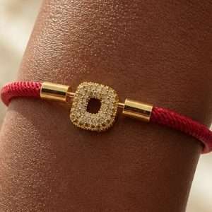 Bracciale con lettera