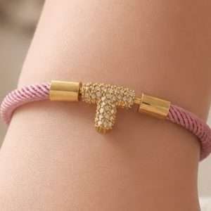 Bracciale con lettera
