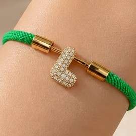 Bracciale con lettera
