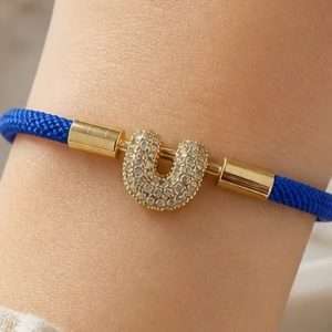Bracciale con lettera