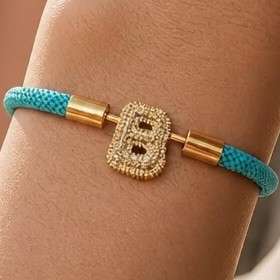 Bracciale con lettera